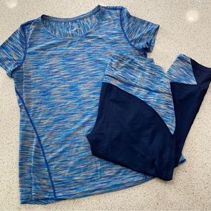 Tek Gear Dry-Tek Matching Workout SET Size M